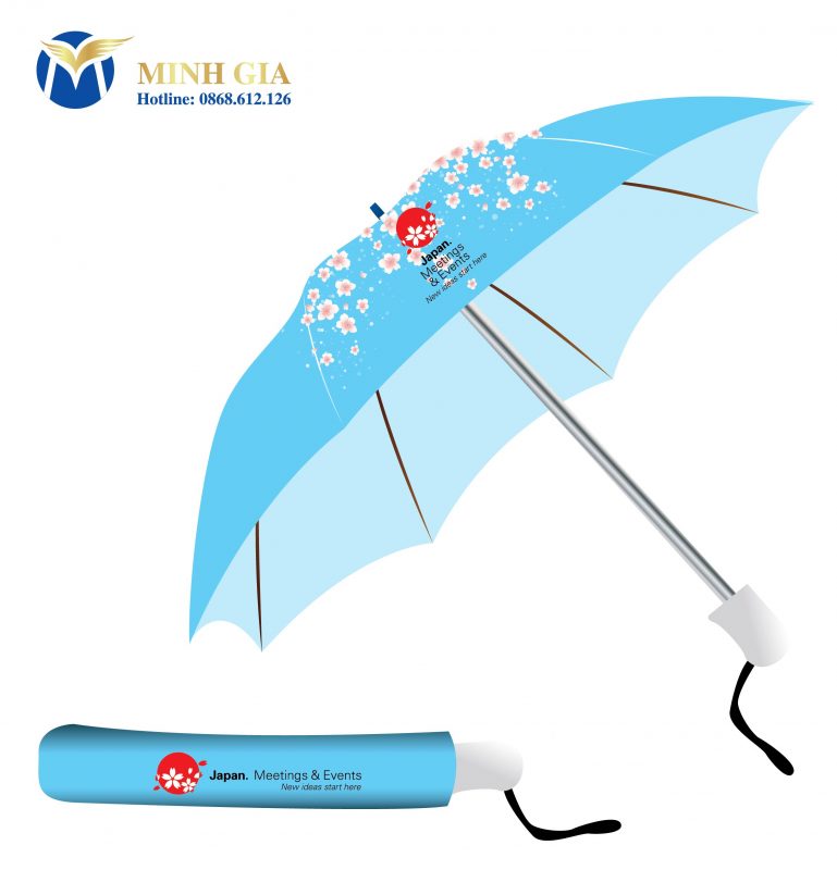 Ô Dù Gập Ba tự động 1 chiều - JINTO2 Ô Dù Gập Ba tự động 1 chiều - JINTO2