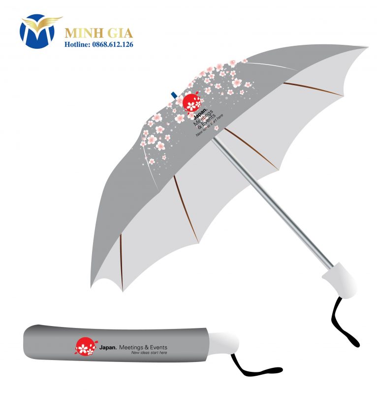 Ô Dù gập ba tự động 1 chiều Minhgia.vn Ô Dù gập ba tự động 1 chiều Minhgia.vn
