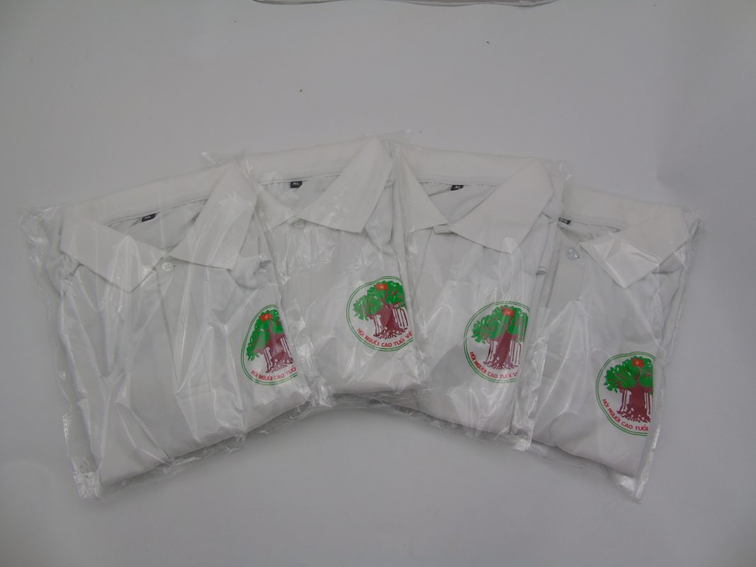 Áo đồng phục thêu Logo_Hội TW Người Cao Tuổi Việt Nam