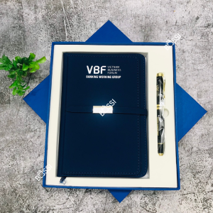 Bộ quà tặng sổ bút logo VPF