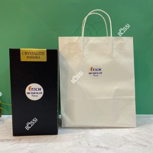 Bình hoa pha lê cao cấp logo ONE TECH