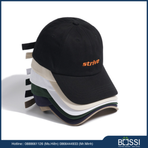 mũ lưỡi chai phong cách hàn quốc