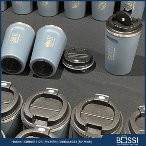 Cốc giữ nhiệt khắc logo