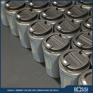 Cốc giữ nhiệt khắc logo